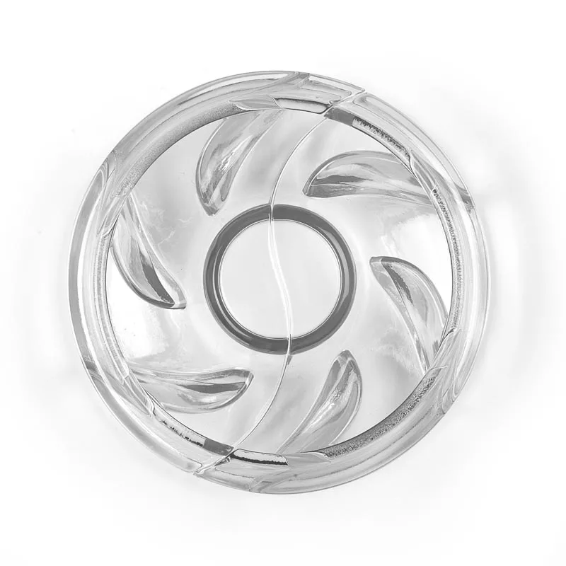 Transparent gefinishte Bauteile