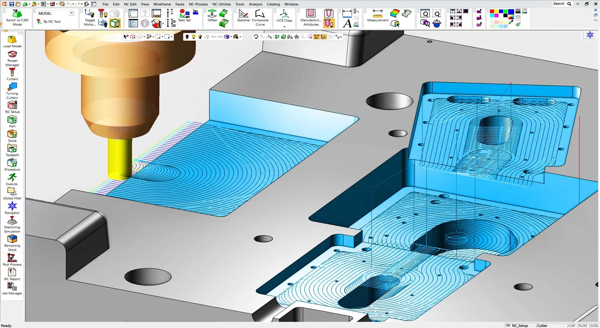 Cimatron Screenshot "NC Fräsprogrammierung"