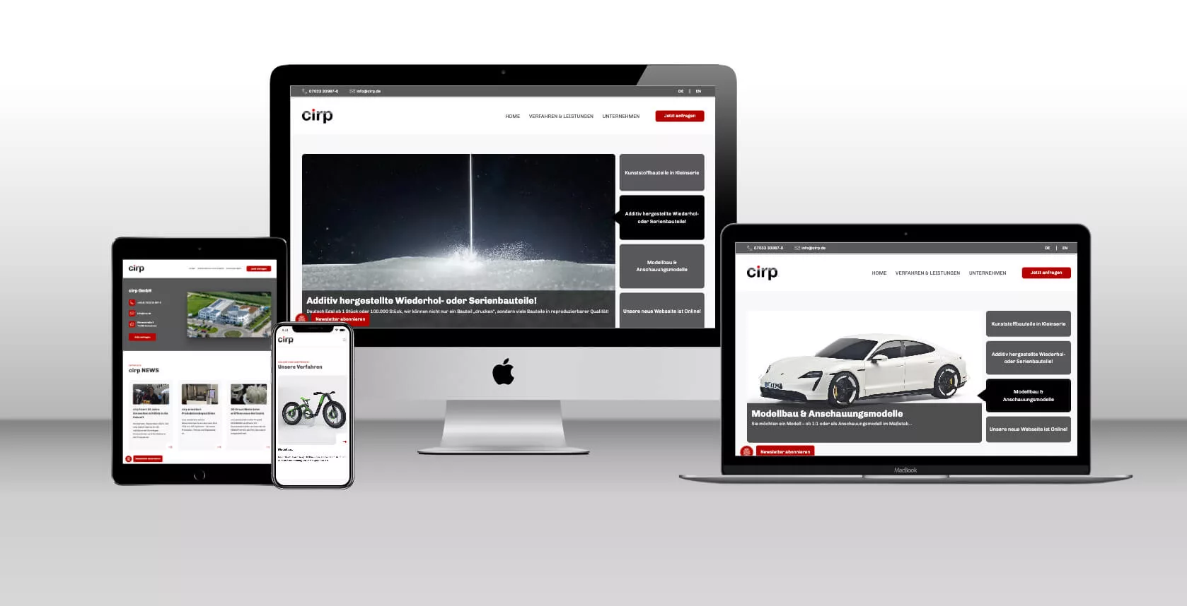 Unsere neue Webseite ist Online!